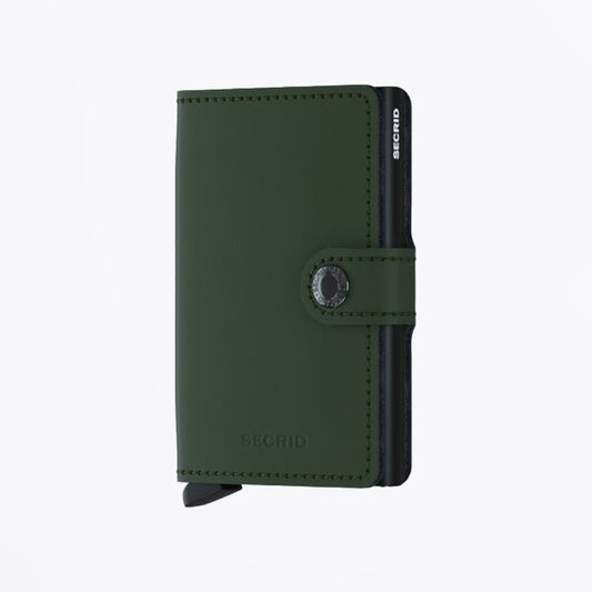 Miniwallet - Matte Green Black