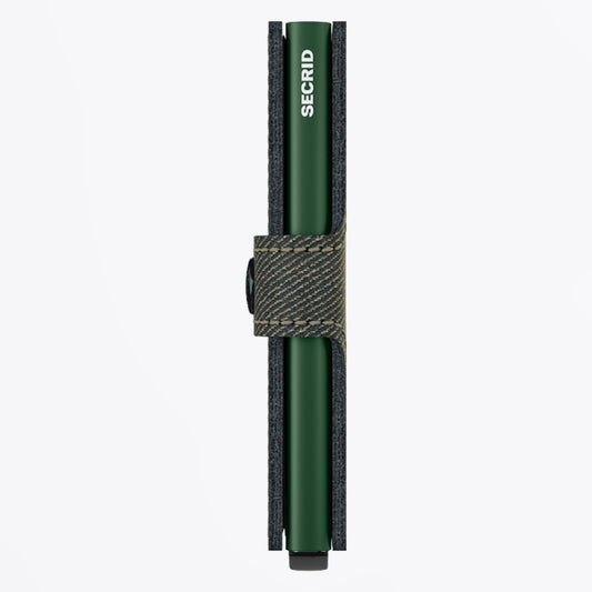 Green Miniwallet - Twist Green