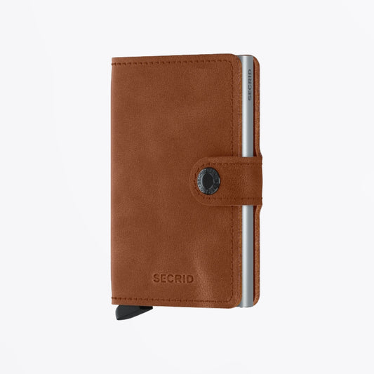 Miniwallet - Vintage Cognac Silver