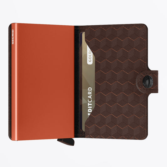 Miniwallet - Optical Brown/Orange