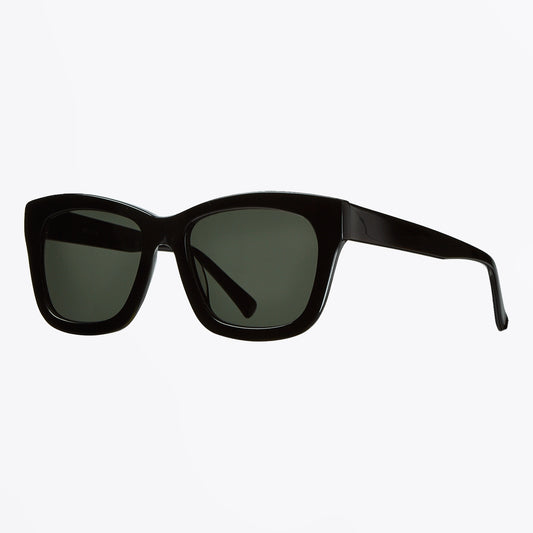 - Rosie Sunglasses - Black Solid Green