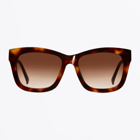 - Rosie Sunglasses - Tortoise Gradient Brown