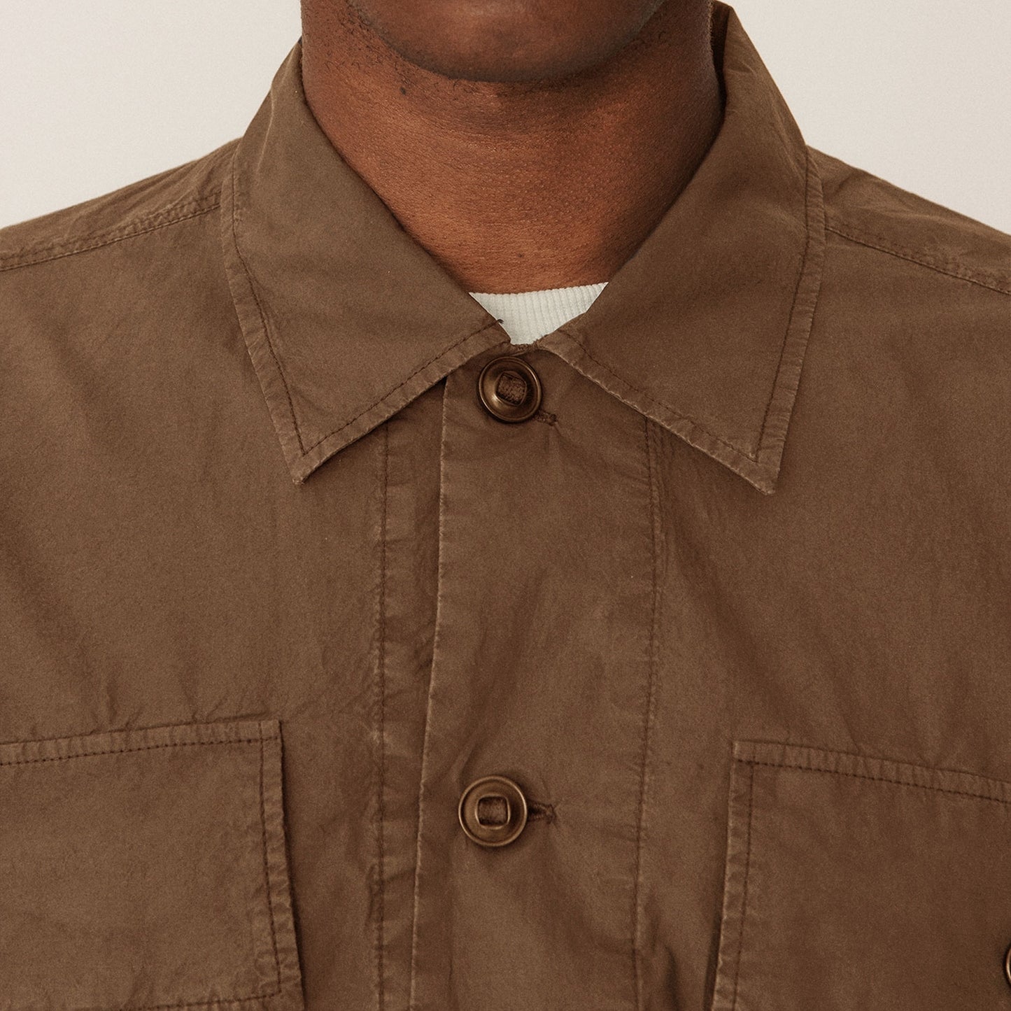 Military Shirt - Brown
