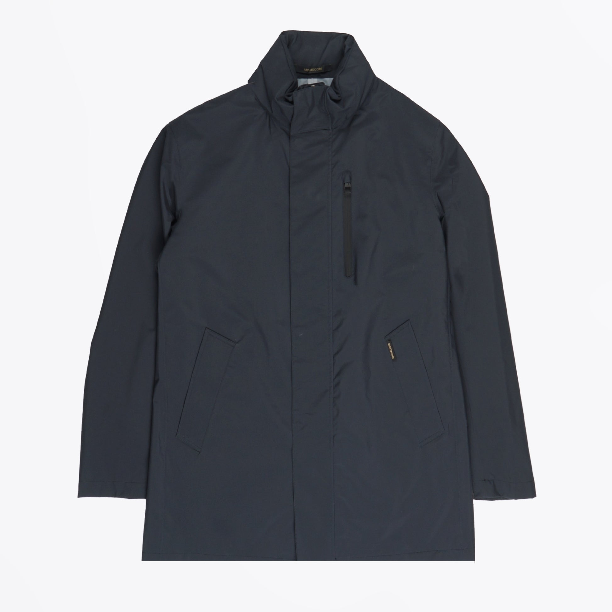 Montecore Long Coat - Navy Blue