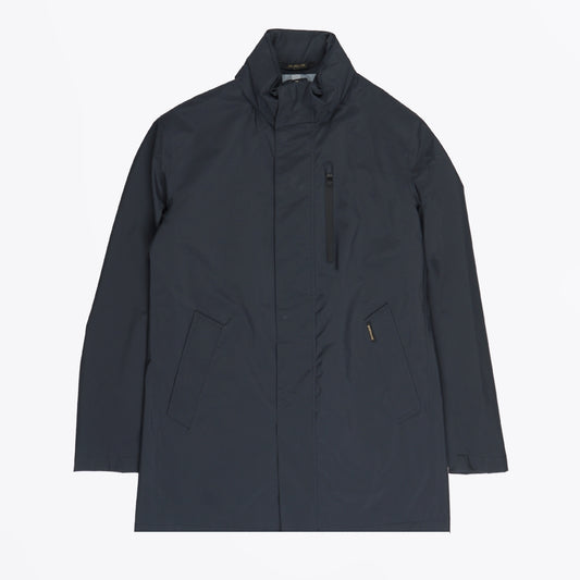 Long Coat - Navy Blue