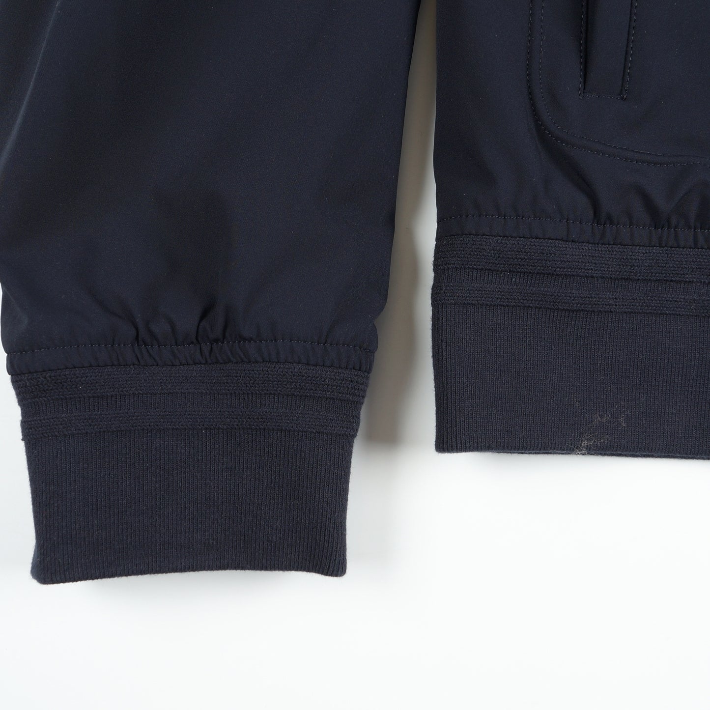 - Front Pocket Bomber Jacket - Navy