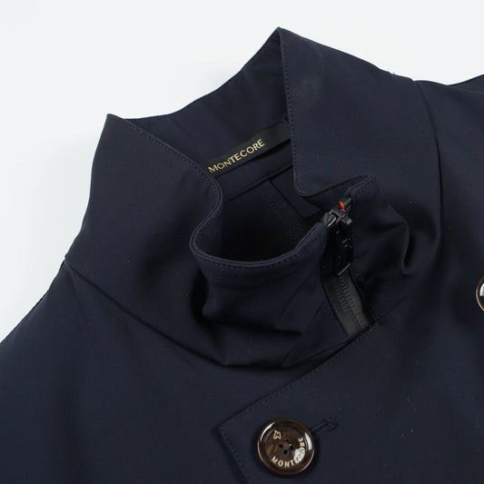 - Button Front Jacket - Navy