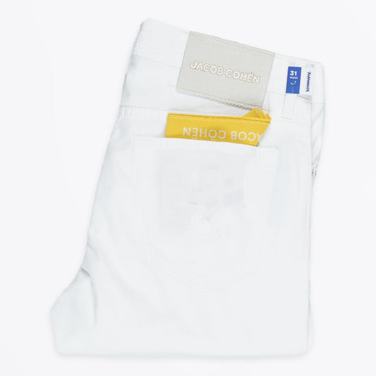 - Bard Slim Fit 5 Pocket Chino - Light Cream