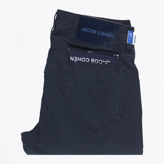 - Bard Slim Fit 5 Pocket Chinos - Navy