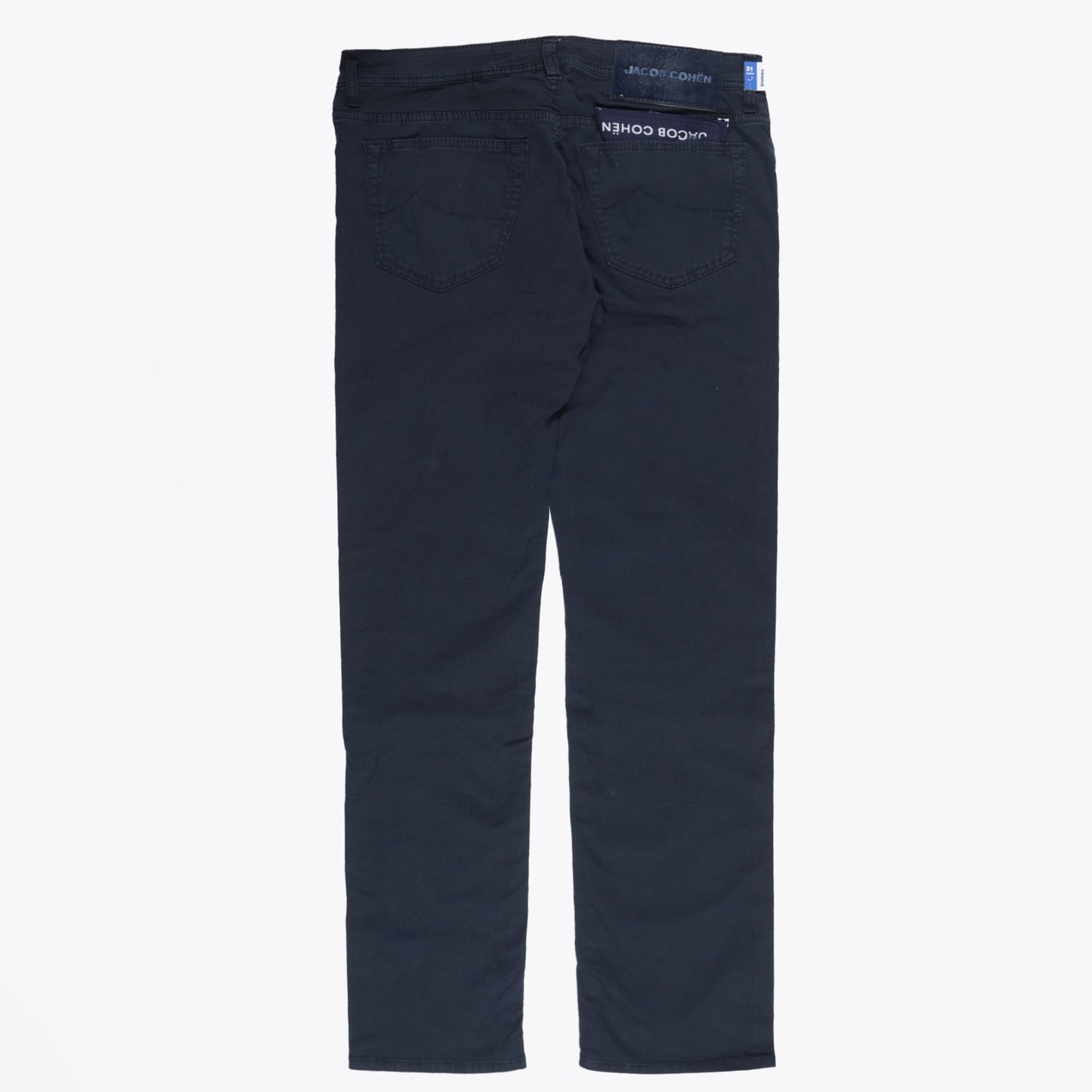 - Bard Slim Fit 5 Pocket Chinos - Navy