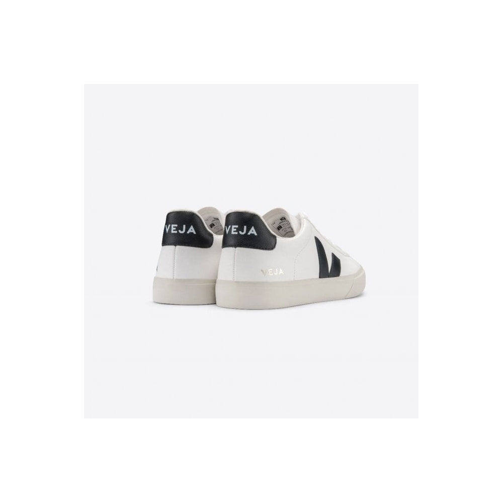 - Campo Chromefree Leather Sneakers - Extra White/Black