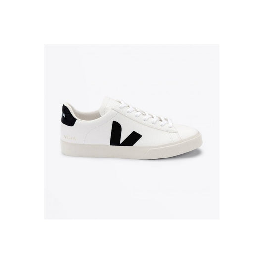 - Campo Chromefree Leather Sneakers - Extra White/Black