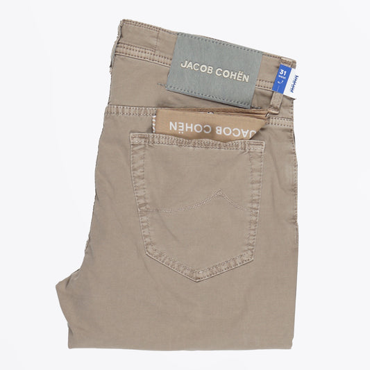 - Bard Slim Fit 5 Pocket Chino - Khaki