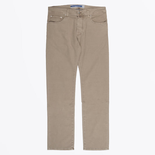 - Bard Slim Fit 5 Pocket Chino - Khaki