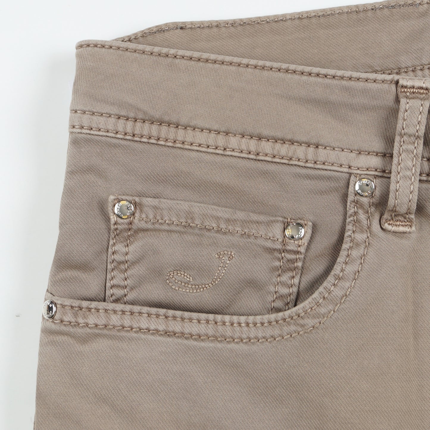 - Bard Slim Fit 5 Pocket Chino - Khaki