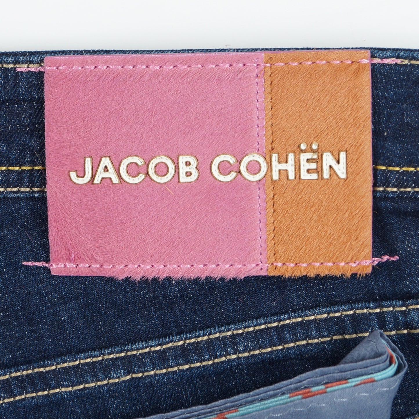 - Bard Fast Slim Fit Zip Jeans - Dark Blue