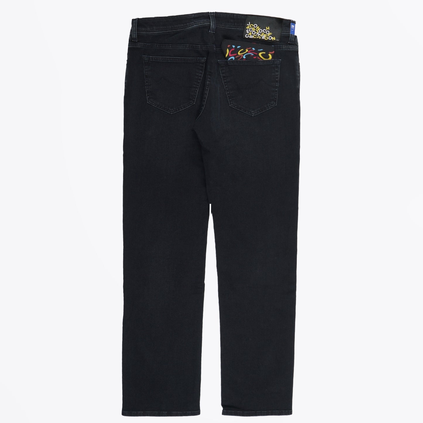 - Bard Slim Fit Jeans - Blue Black