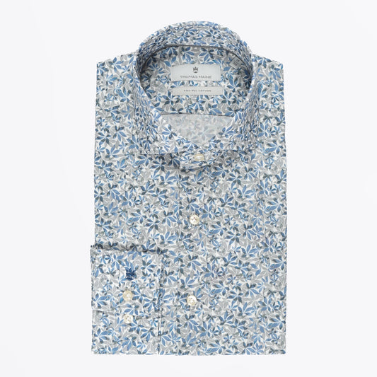 - Roma Modern Kent Liberty Print - Blue/Grey