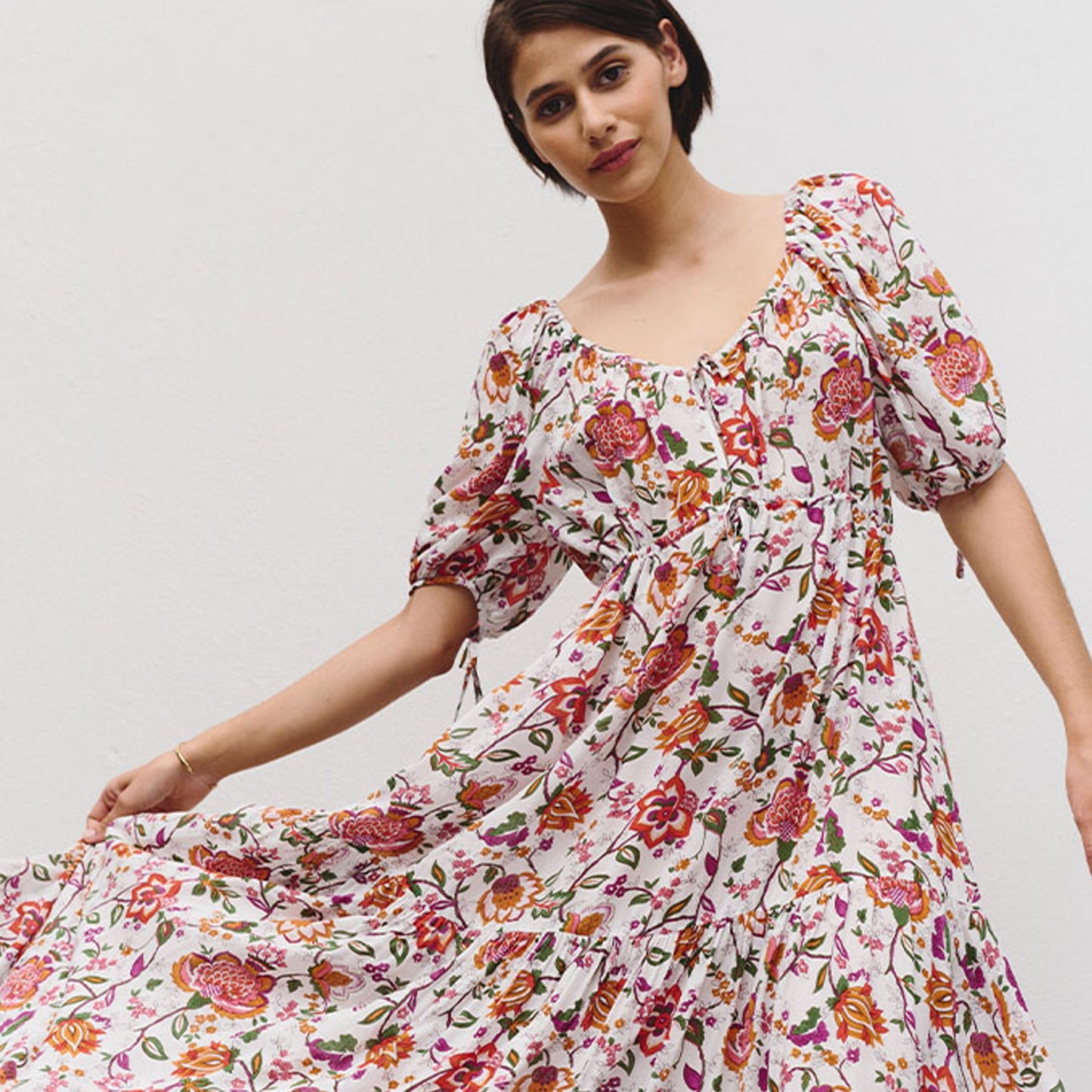 Gregorio Dress - Ecru