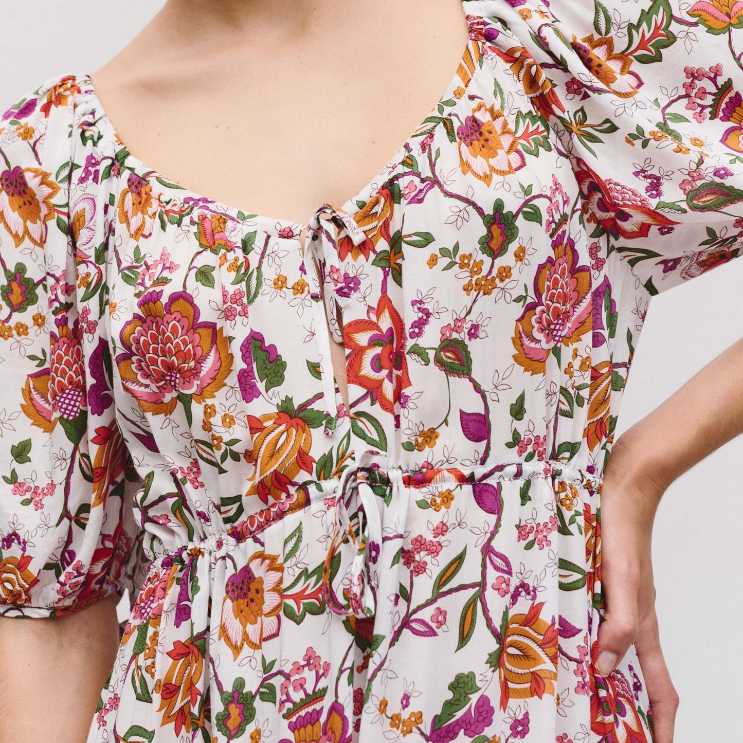 Gregorio Dress - Ecru