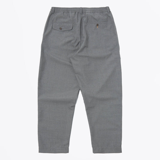 - Pleated Track Pant Tropical Suiting - Grey