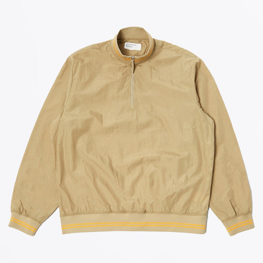 - Vale Half Zip Nylon Tech - Sand