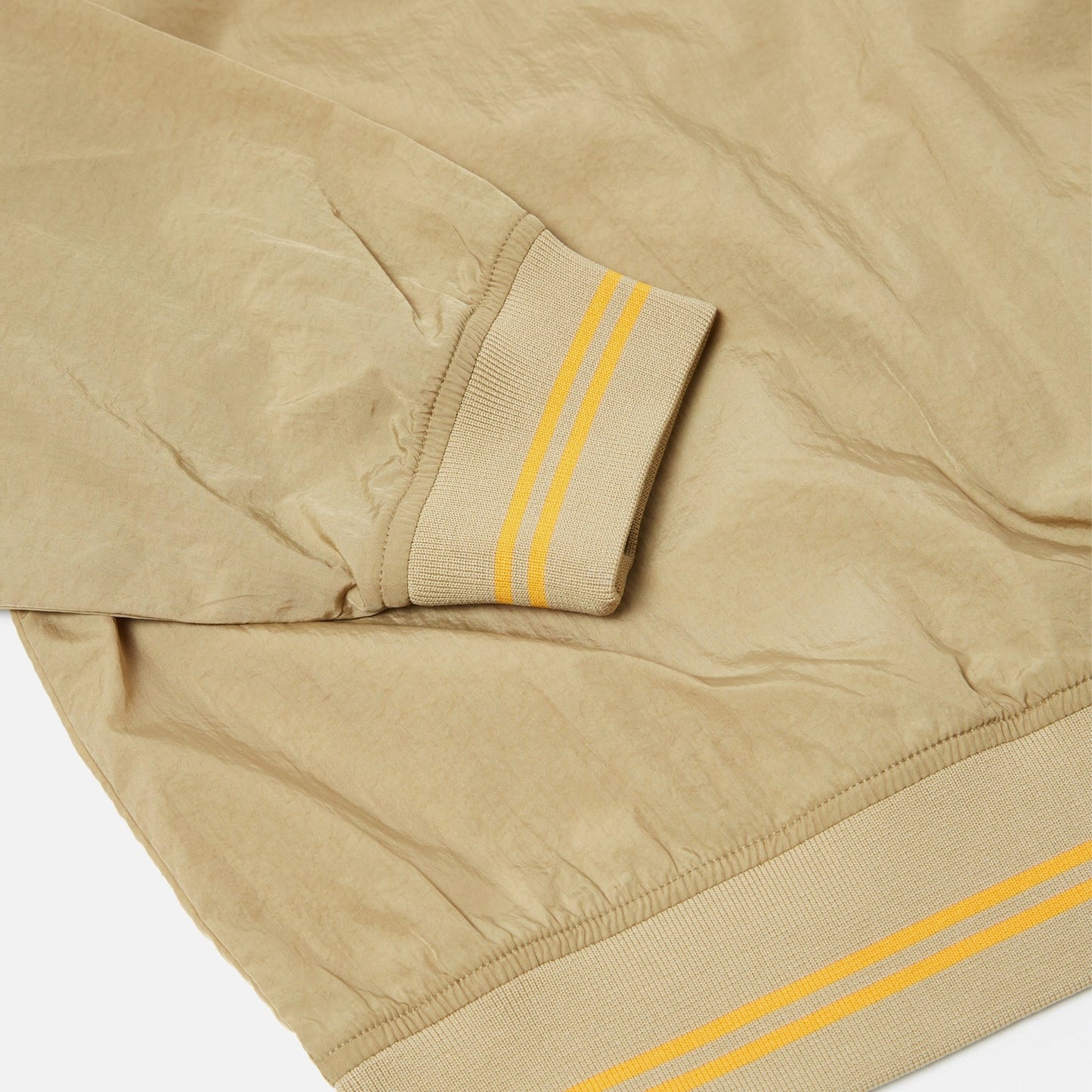 - Vale Half Zip Nylon Tech - Sand