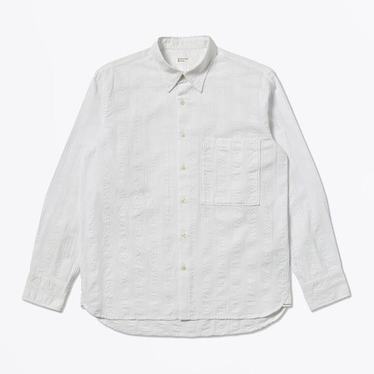 - Square Pocket Shirt - White