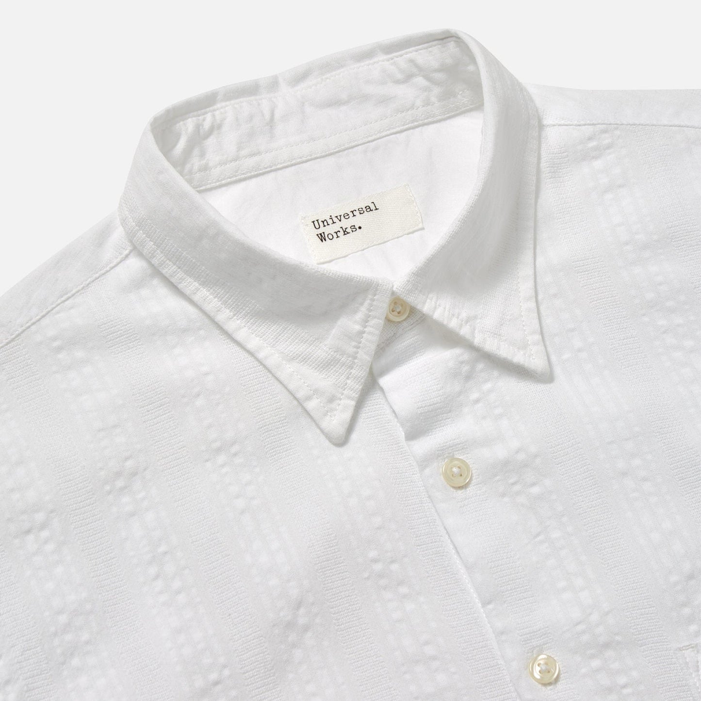 - Square Pocket Shirt - White