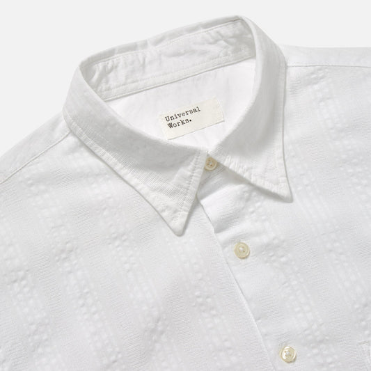- Square Pocket Shirt - White