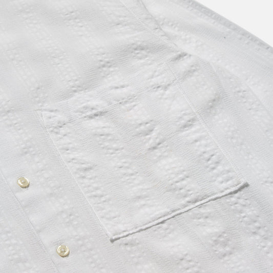 - Square Pocket Shirt - White