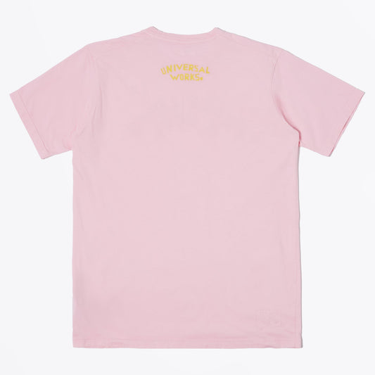 - Peace Love and Soul Print Tee - Pink