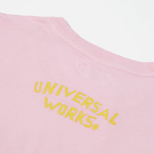 - Peace Love and Soul Print Tee - Pink