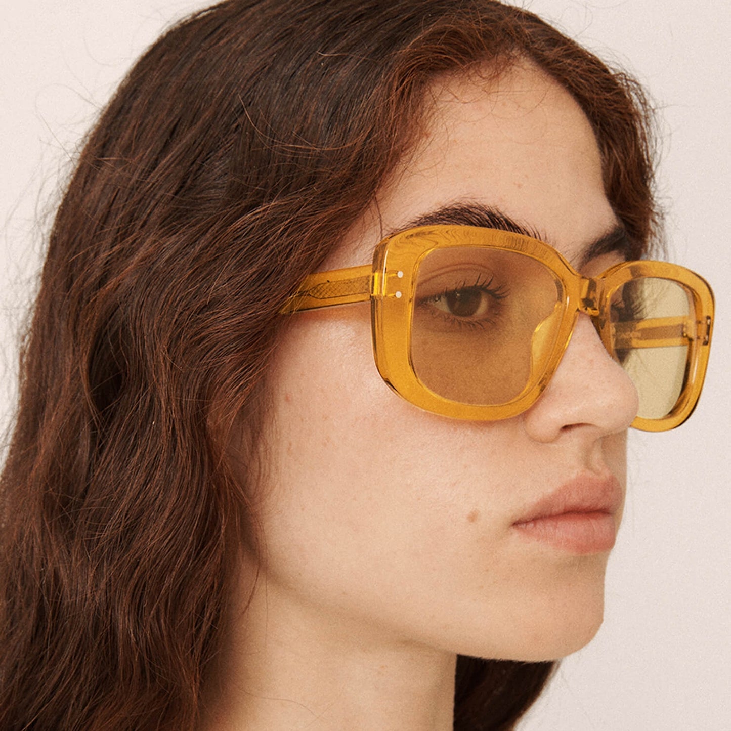 - Adam Sunglasses - Orange/Solid Yellow