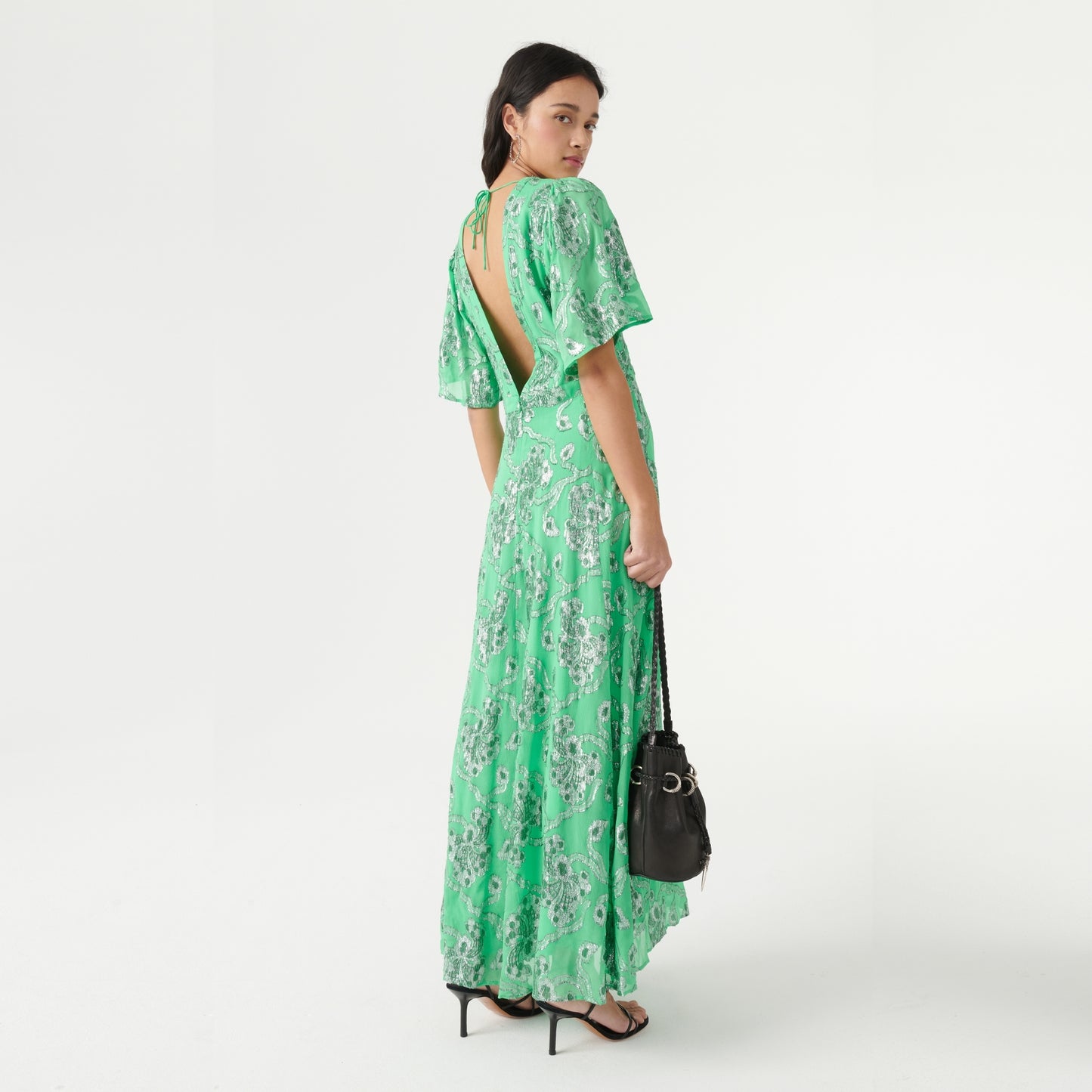 Ba&sh - - Shelby Dress - Green MR & MRS STITCH.COM Ba&sh - - Shelby Dress - Green MR & MRS STITCH.COM