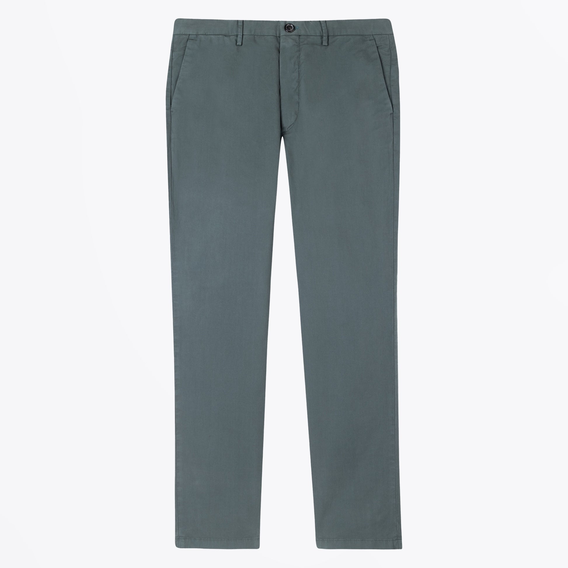 Paul Mid-Fit Zebra Chinos - Juniper Green