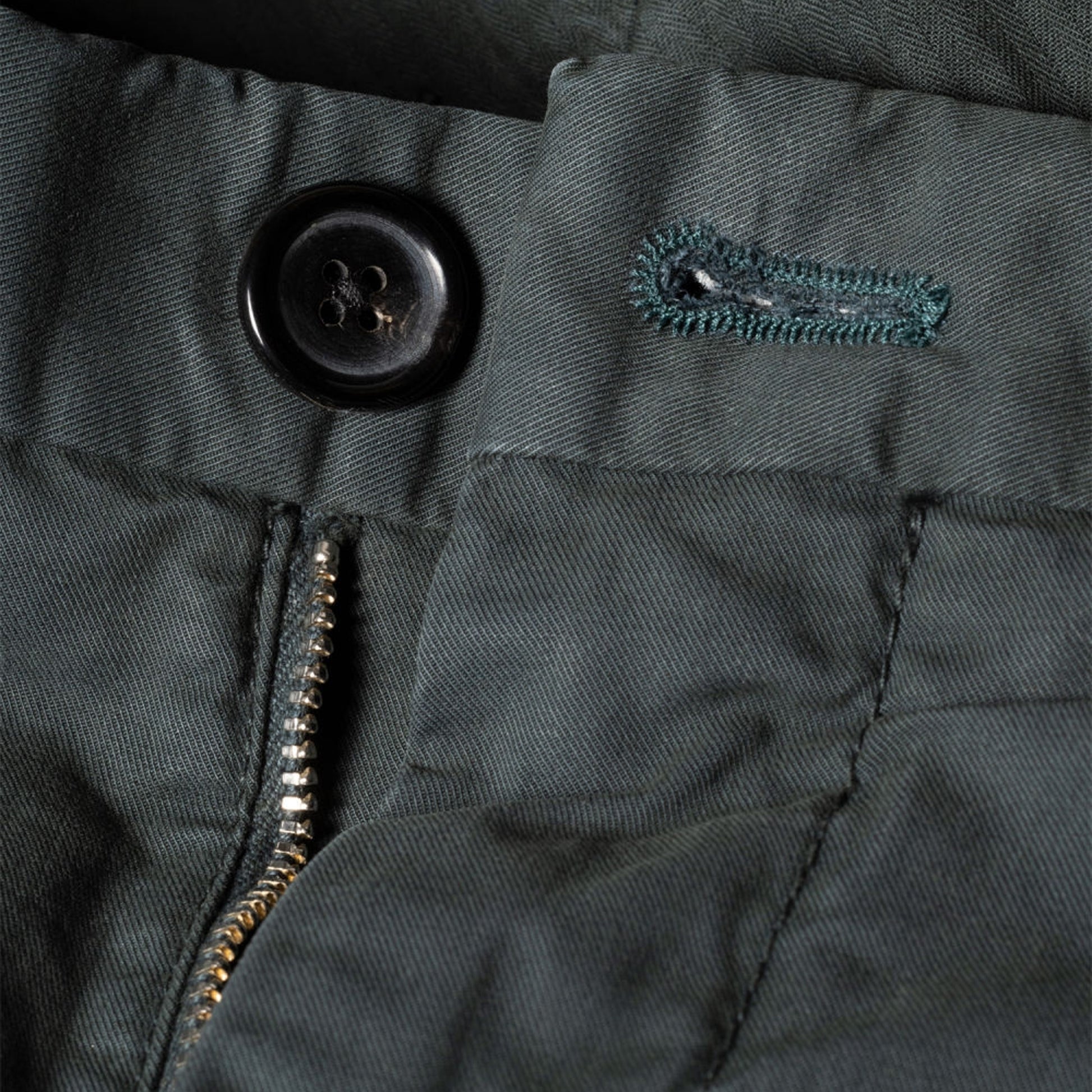 Paul Mid-Fit Zebra Chinos - Juniper Green