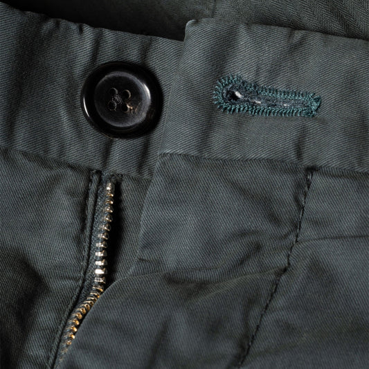 Mid-Fit Zebra Chinos - Juniper Green