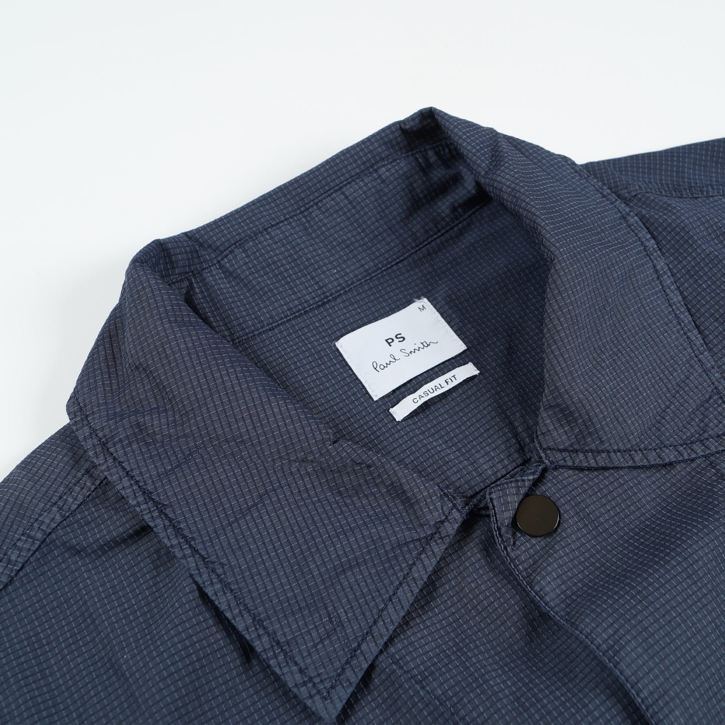 LS Casual Fit Shirt Jacket - Navy