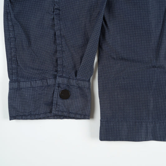 LS Casual Fit Shirt Jacket - Navy