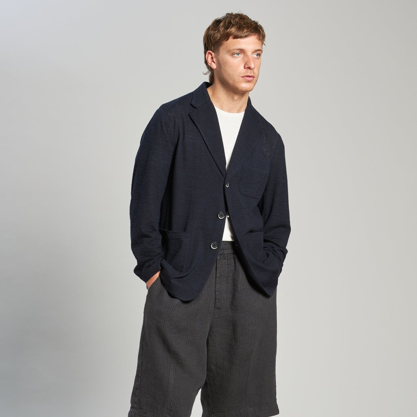 Torcea Tonel Jacket - Navy