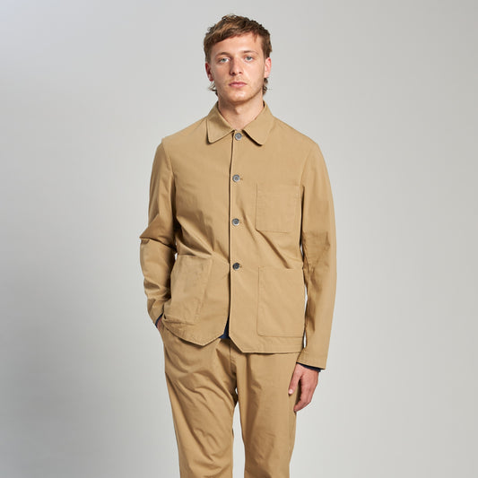 - Visal Garbo Overshirt - Khaki