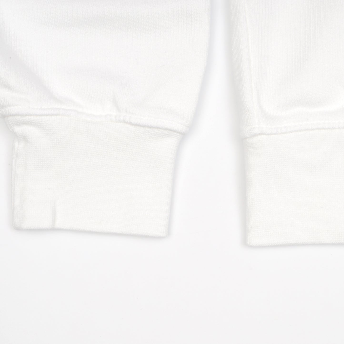 - Organic Oversized Crew Sweatshirt - Optical White