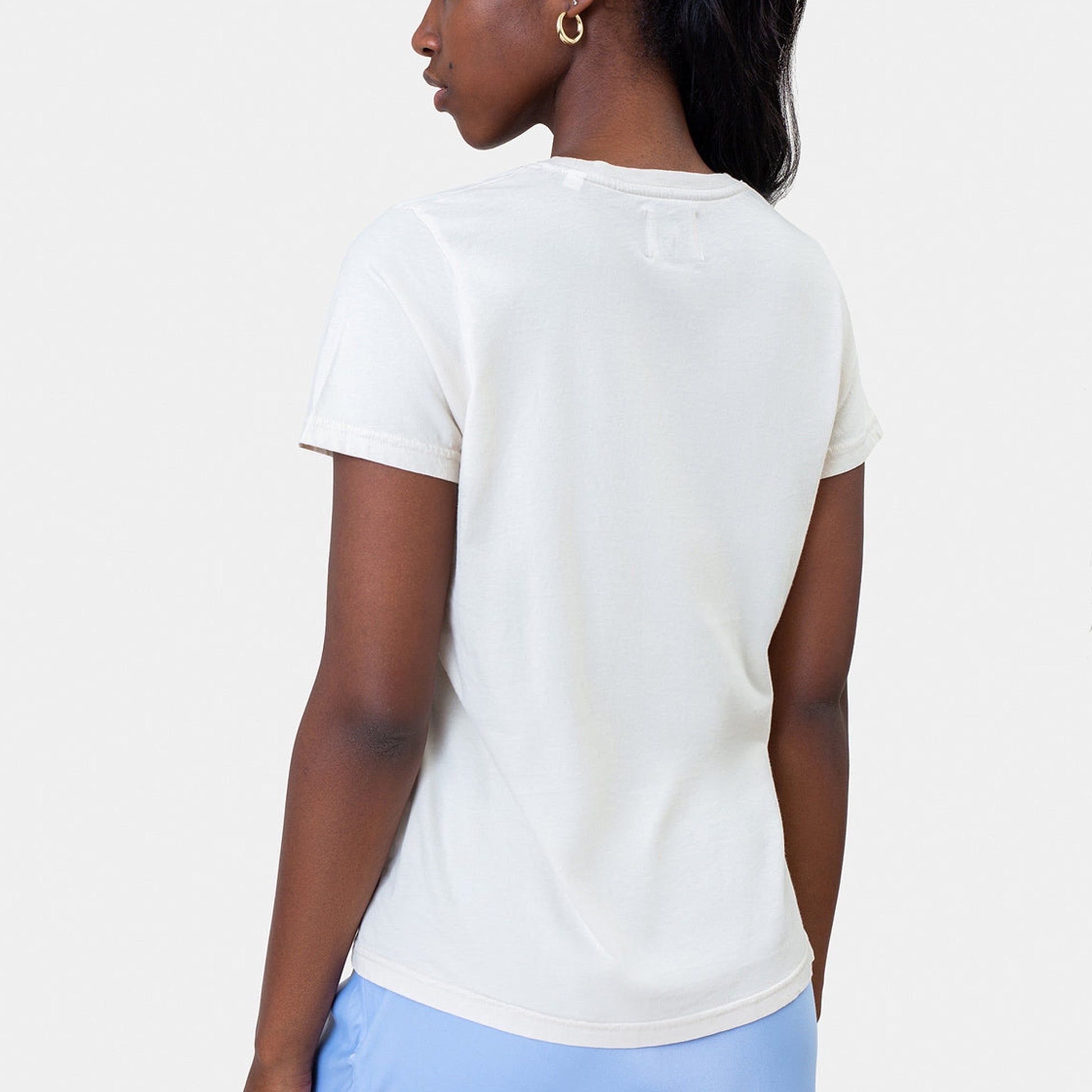 Colorful Light Organic Tee - Optical White