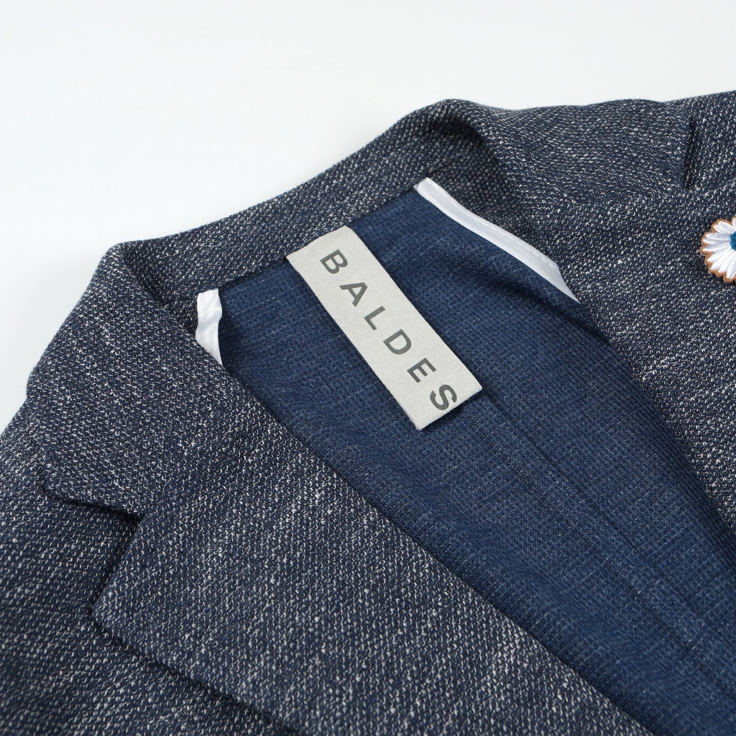 - Seba 1 Knitted Stretch Blazer - Navy