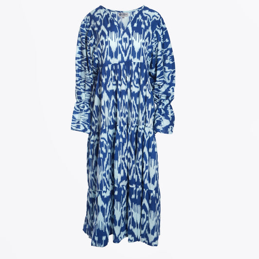 - Bridgerton Dress - Tribakat Blue