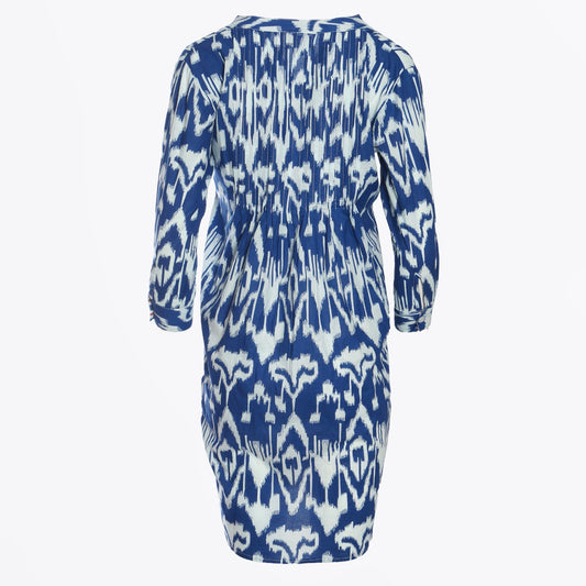 - Tania Dress - Tribakat Blue
