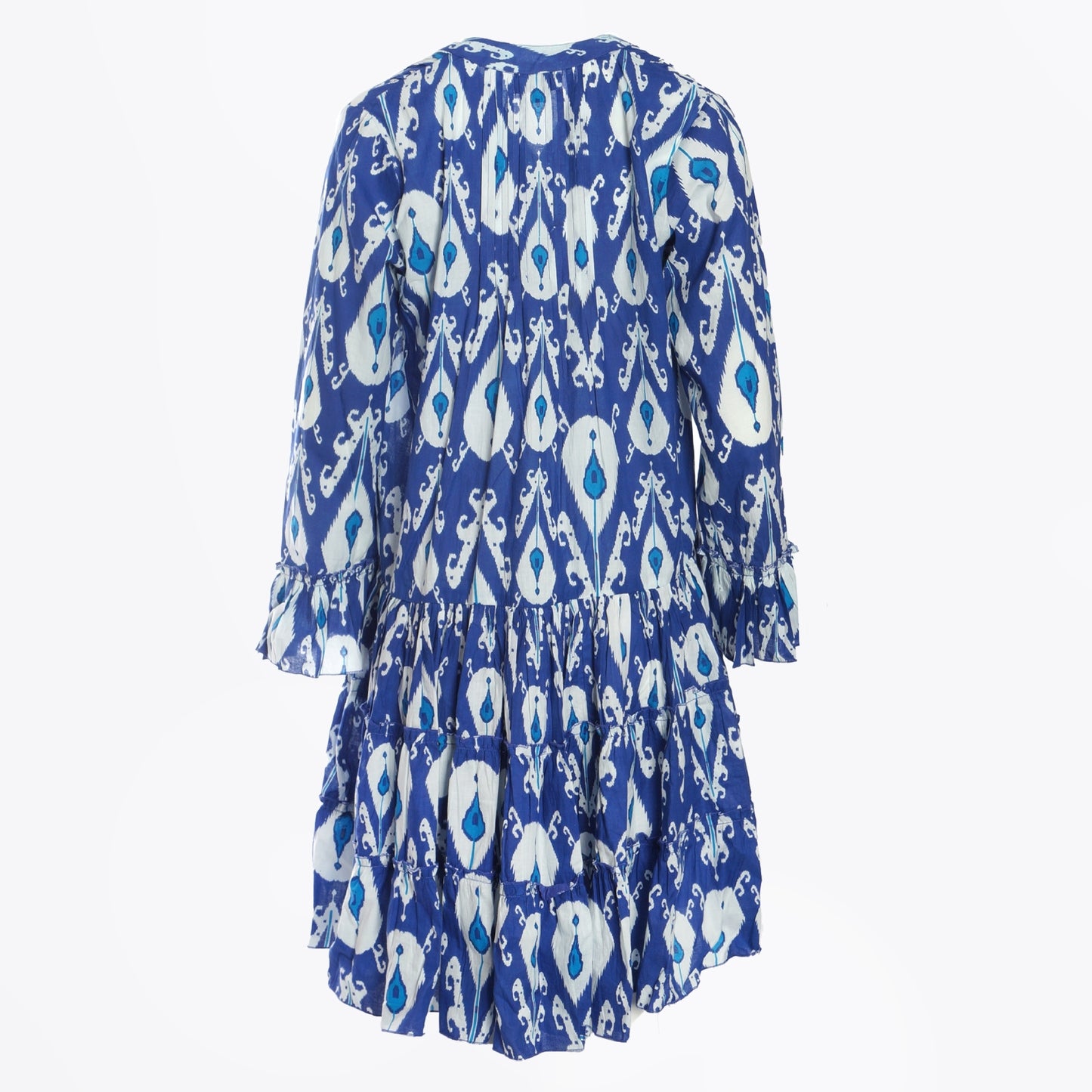 Lobster Dress - Minx Ikat Blue