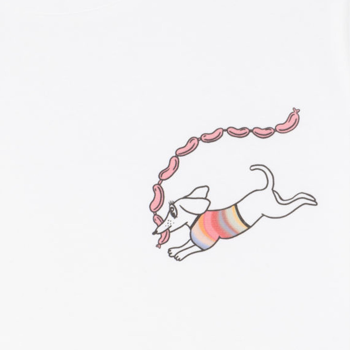 - Sausage Dog T-Shirt - White
