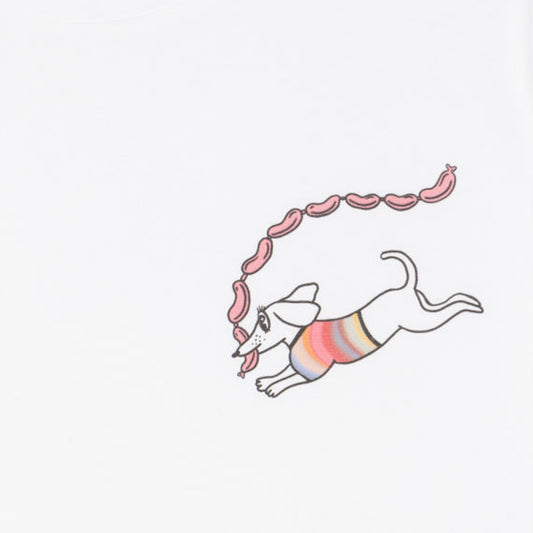- Sausage Dog T-Shirt - White
